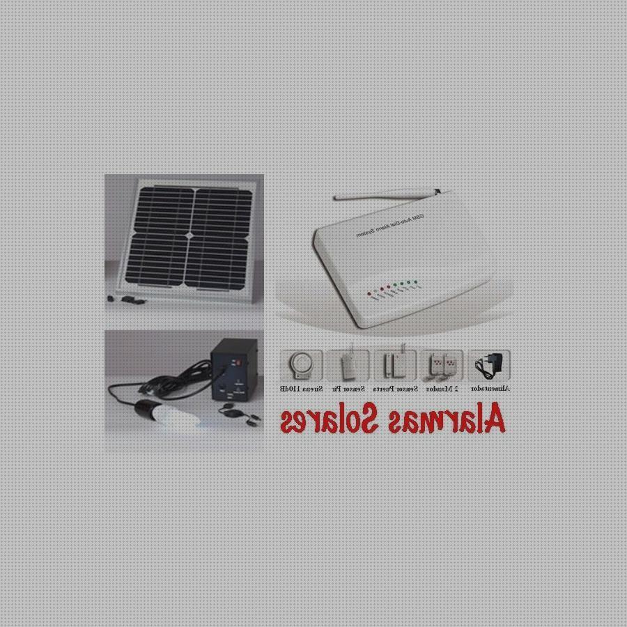 Las 24 Mejores Alarmas Gsm Con Placas Solares