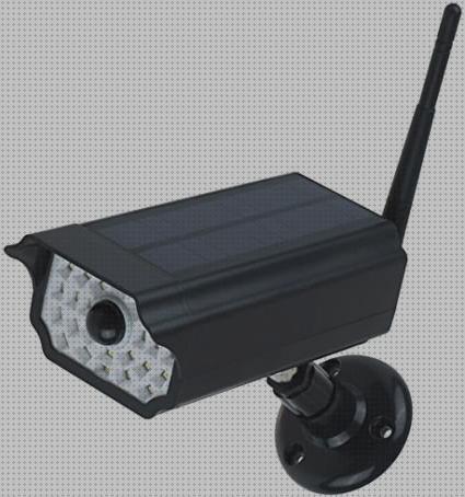 Review de camara seguridad ficticia con placa solar