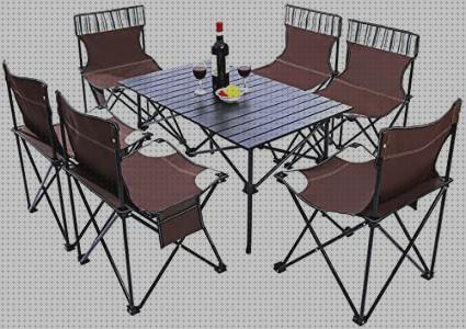 Review de conjunto mesa sillas camping