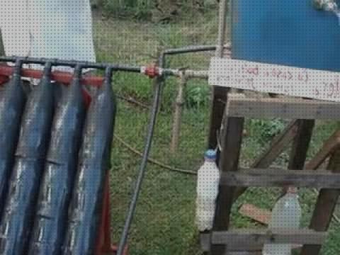 Review de ducha solar con botellas de plastico