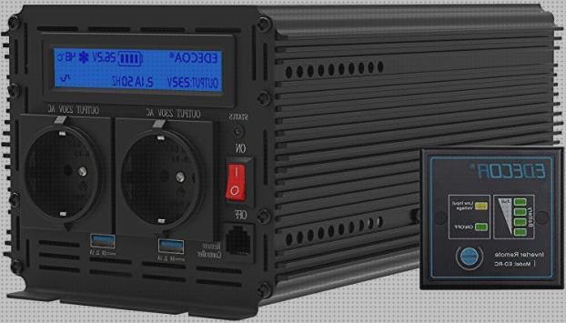Las mejores marcas de deposito agua 2000 edecoa inversor corriente 24 v 220 v 2000 w