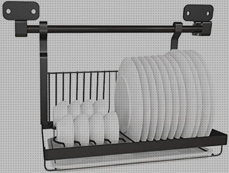 Review de escurridor de platos de pared plegable