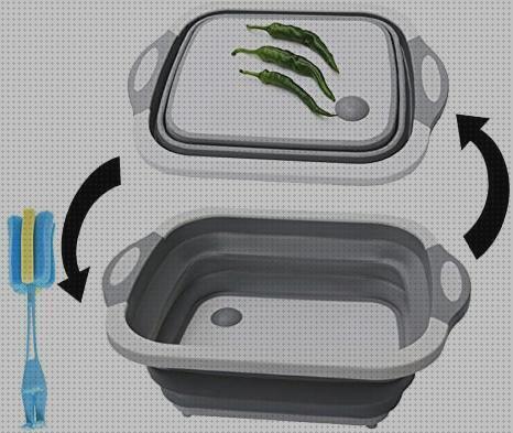 Review de escurridor de verduras plegable