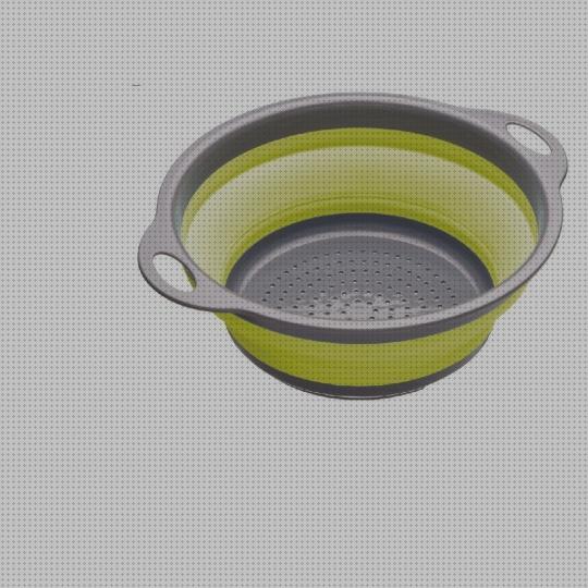 Review de escurridor de verduras plegables