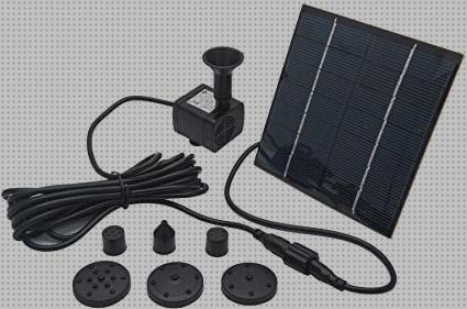 Opiniones de las 15 mejores Fuentes Decorativas Alimentadas Por Unas Placas Solares