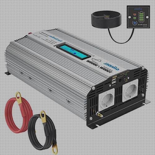 Las mejores nevera caravana 12v 220v deposito agua ducha 12v inversor de corriente 12v a 220v 1500w