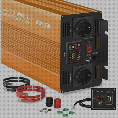 Las mejores marcas de inversor de corriente 12v a 220v 2000w nevera caravana 12v 220v deposito agua ducha 12v inversor de corriente 12v a 220v 2000w remoto