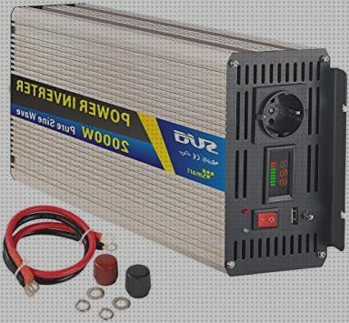 Review de inversor de corriente 12v a 220v onda pura