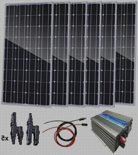 Las mejores kit solar furgoneta kit kit solar con inversor de corriente