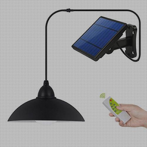 Review de luz con sensor y placa solar