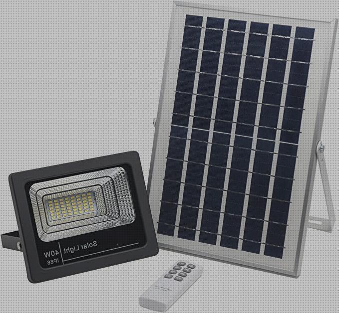 Review de luz placa solar con mando a distancia