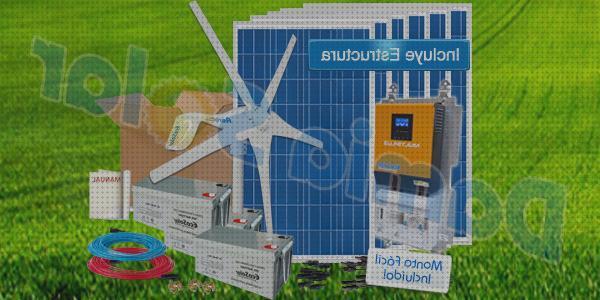 Review de maqueta molino de viento con placa solar