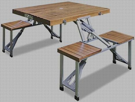 Review de mesa camping plegable 4 personas
