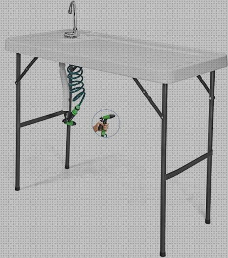 Las mejores marcas de mesa fregadero camping mesas mesa fregadero camping acero inoxidable