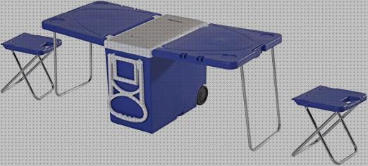 Las mejores marcas de mesas mesa nevera camping